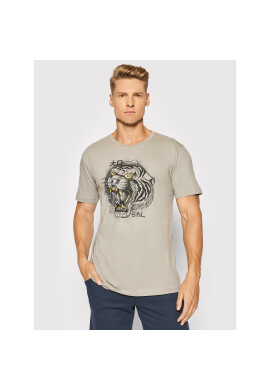 Togoshi Тишърт Wildcat M Ts 3 Сив Regular Fit - Pepit.bg