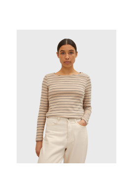 Tom Tailor Блуза 1032694 Бежов Regular Fit - Pepit.bg