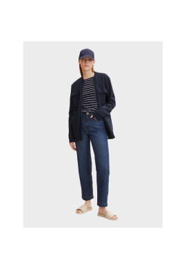 Tom Tailor Блуза 1032694 Тъмносин Regular Fit - Pepit.bg