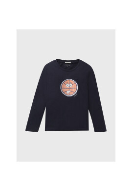 Tom Tailor Блуза 1032879 Тъмносин Regular Fit - Pepit.bg