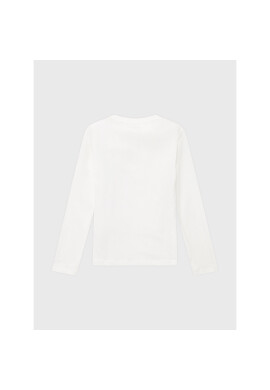 Tom Tailor Блуза 1033089 Бял Regular Fit - Pepit.bg