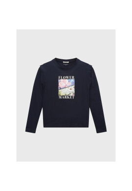 Tom Tailor Блуза 1033135 Тъмносин Regular Fit - Pepit.bg