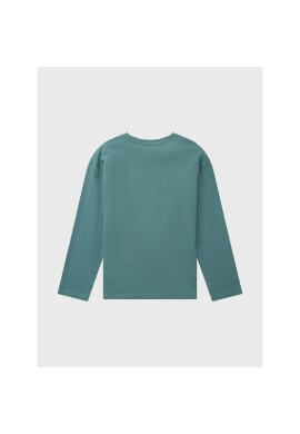 Tom Tailor Блуза 1033186 Зелен Regular Fit - Pepit.bg