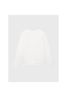 Tom Tailor Блуза 1033205 Бял Regular Fit - Pepit.bg