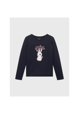 Tom Tailor Блуза 1033205 Тъмносин Regular Fit - Pepit.bg