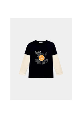 Tom Tailor Блуза 1037530 Тъмносин Regular Fit - Pepit.bg