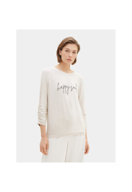 Tom Tailor Блуза 1038170 Екрю Regular Fit - Pepit.bg