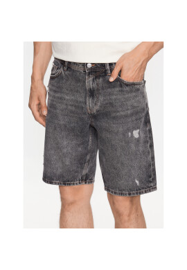 Tom Tailor Denim Дънкови шорти 1035518 Сив Slim Fit - Pepit.bg