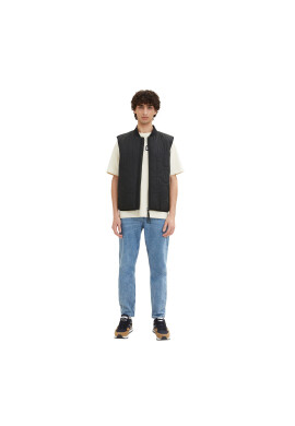Tom Tailor Denim Елек 1034447 Черен - Pepit.bg