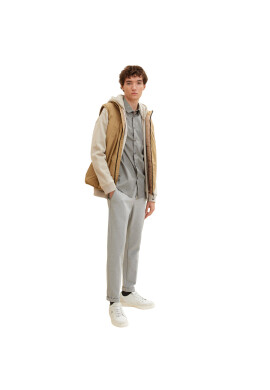 Tom Tailor Denim Риза 1032370 Сив Regular Fit - Pepit.bg