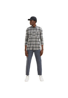 Tom Tailor Denim Риза 1033745 Сив Regular Fit - Pepit.bg