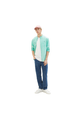 Tom Tailor Denim Риза 1034914 Зелен - Pepit.bg