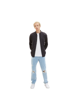 Tom Tailor Denim Риза 1034918 Черен - Pepit.bg