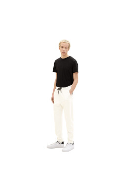 Tom Tailor Denim Текстилни панталони 1035660 Бял - Pepit.bg