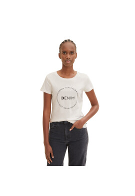 Tom Tailor Denim Тишърт 1035361 Бял - Pepit.bg