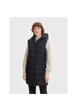 Tom Tailor Елек 1031315 Черен Regular Fit - Pepit.bg