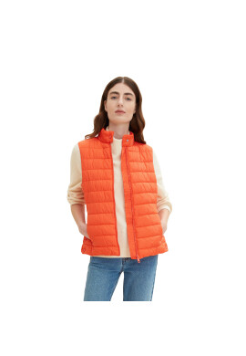 Tom Tailor Елек 1034120 Червен Regular Fit - Pepit.bg