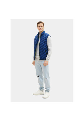 Tom Tailor Елек 1036072 Син Regular Fit - Pepit.bg
