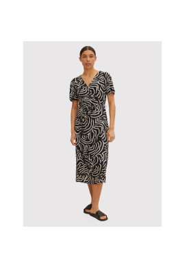 Tom Tailor Ежедневна рокля 1031701 Черен Regular Fit - Pepit.bg