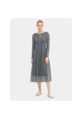 Tom Tailor Ежедневна рокля 1037927 Син Regular Fit - Pepit.bg