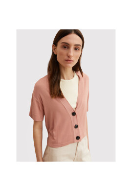 Tom Tailor Кардиган 1031186 Розов Relaxed Fit - Pepit.bg