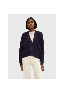 Tom Tailor Кардиган 1032605 Тъмносин Regular Fit - Pepit.bg