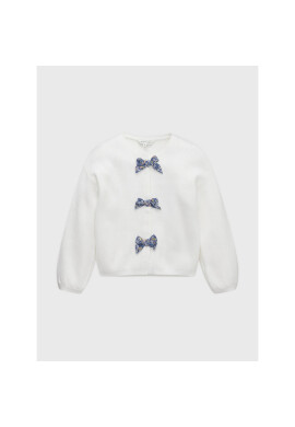 Tom Tailor Кардиган 1033231 Бял Regular Fit - Pepit.bg