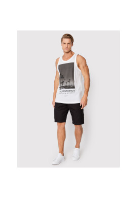 Tom Tailor Мъжки топ 1031172 Бял Regular Fit - Pepit.bg