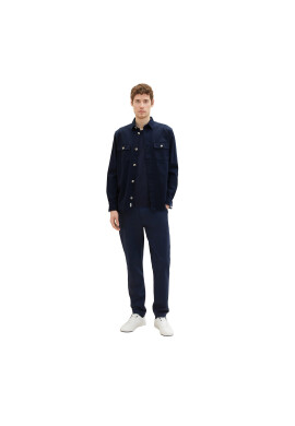 Tom Tailor Мъжки топ 1037261 Тъмносин Regular Fit - Pepit.bg