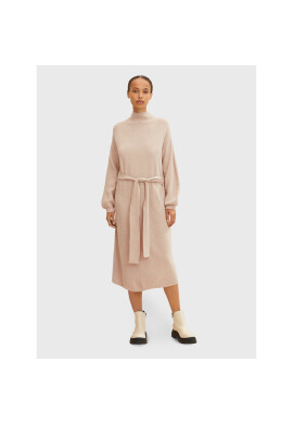 Tom Tailor Плетена рокля 1032762 Бежов Regular Fit - Pepit.bg