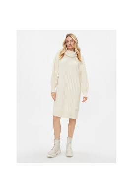 Tom Tailor Плетена рокля 1040038 Бежов Regular Fit - Pepit.bg