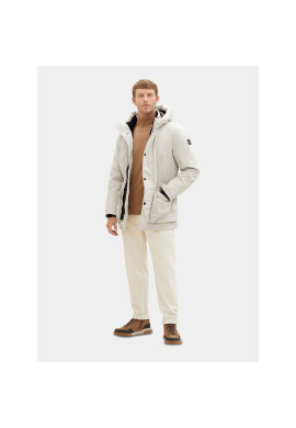 Tom Tailor Преходно яке 1037347 Екрю Regular Fit - Pepit.bg