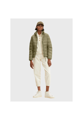 Tom Tailor Пухено яке 1031313 Каки Regular Fit - Pepit.bg