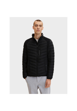 Tom Tailor Пухено яке 1031475 Черен Regular Fit - Pepit.bg