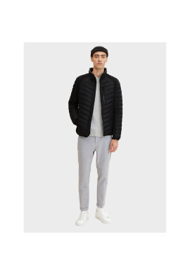 Tom Tailor Пухено яке 1031475 Черен Regular Fit - Pepit.bg