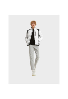 Tom Tailor Пухено яке 1031475 Бял Regular Fit - Pepit.bg