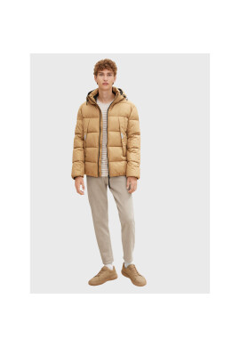 Tom Tailor Denim Пухено яке 1032429 Бежов Regular Fit - Pepit.bg