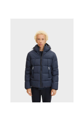 Tom Tailor Denim Пухено яке 1032429 Тъмносин Regular Fit - Pepit.bg