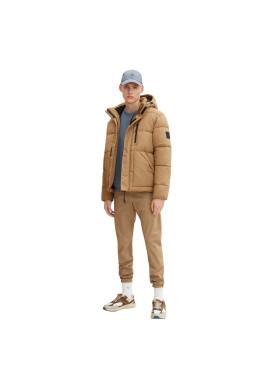 Tom Tailor Denim Пухено яке 1032434 Кафяв Regular Fit - Pepit.bg