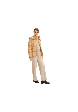 Tom Tailor Пухено яке 1032480 Бежов Regular Fit - Pepit.bg