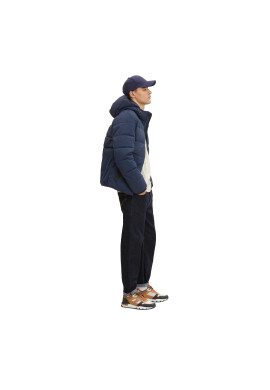 Tom Tailor Пухено яке 1032481 Тъмносин Regular Fit - Pepit.bg
