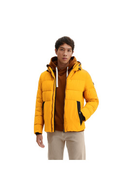 Tom Tailor Пухено яке 1032481 Жълт Regular Fit - Pepit.bg