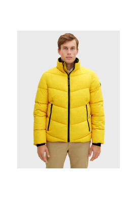 Tom Tailor Пухено яке 1032482 Жълт Regular Fit - Pepit.bg