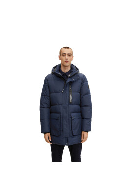 Tom Tailor Пухено яке 1032487 Тъмносин Regular Fit - Pepit.bg