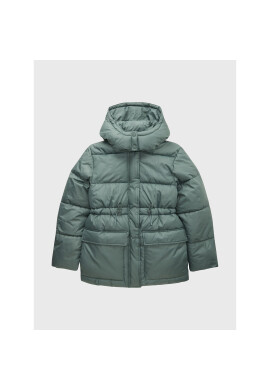 Tom Tailor Пухено яке 1033324 Зелен Regular Fit - Pepit.bg