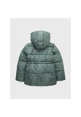 Tom Tailor Пухено яке 1033324 Зелен Regular Fit - Pepit.bg