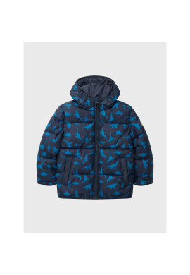 Tom Tailor Пухено яке 1033346 Тъмносин Regular Fit - Pepit.bg