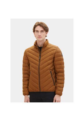 Tom Tailor Пухено яке 1036073 Кафяв Regular Fit - Pepit.bg