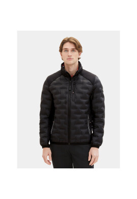 Tom Tailor Пухено яке 1036076 Черен Regular Fit - Pepit.bg