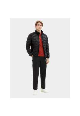 Tom Tailor Пухено яке 1036076 Черен Regular Fit - Pepit.bg
